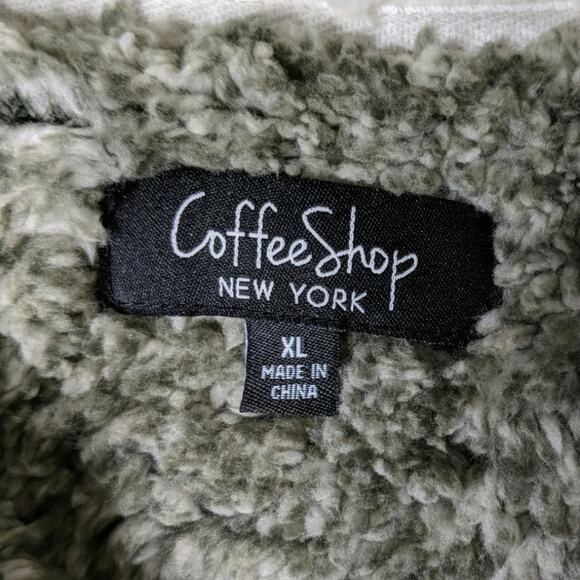 Coffee Shop Faux Fur Pullover - Size XL - NWT - Picture 5 of 7